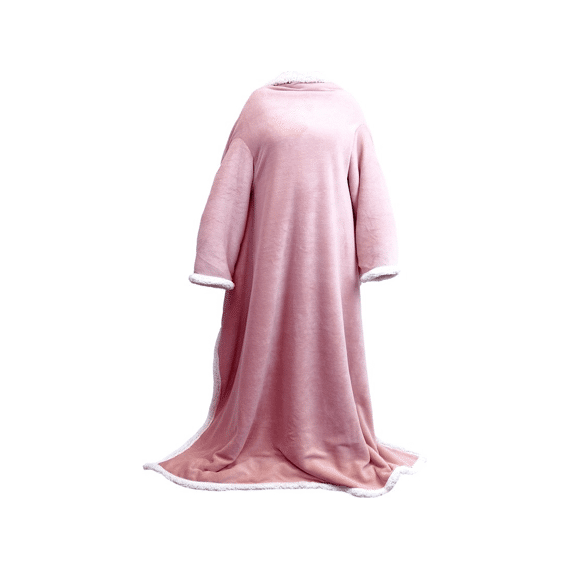 Unique Living Plaid Lars Fleece 150x200cm Old Pink