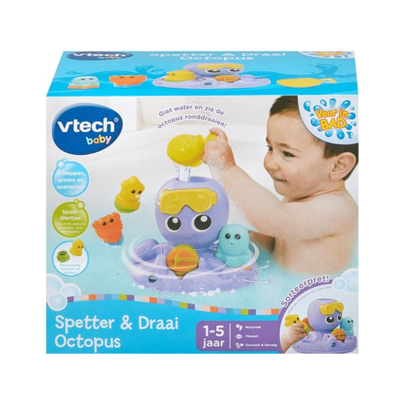 Vtech Spetter En Draai Octopus