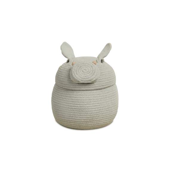 Lorena Canals Basket Henry The Hippo 32x30cm