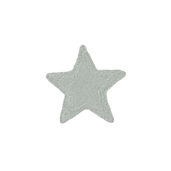 Lorena Canals Kussen Ster Stella Blue Sage