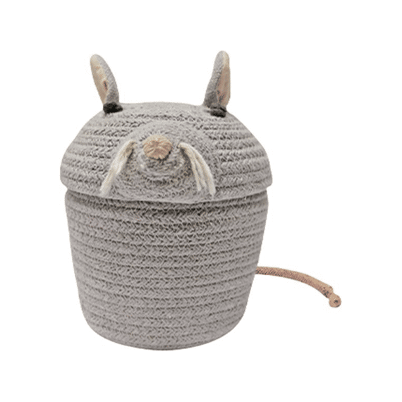 Lorena Canals Basket Mini Renata Rat 15x15cm