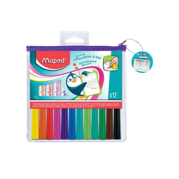 Maped Marker Peps Whitebordviltstiften Kleuren 12st