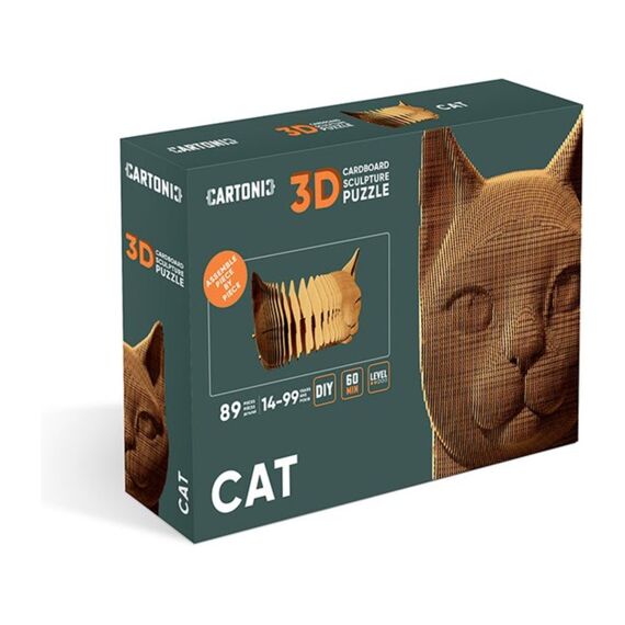Cartonic 3d Puzzel Kat