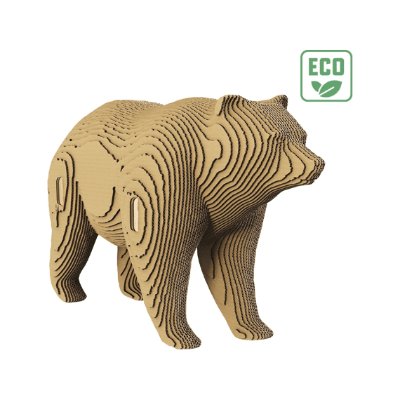Cartonic 3d Puzzel Grizzlybeer