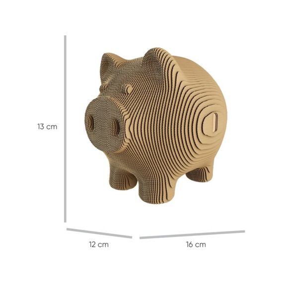 Cartonic 3d Puzzel Spaarpot Piggy