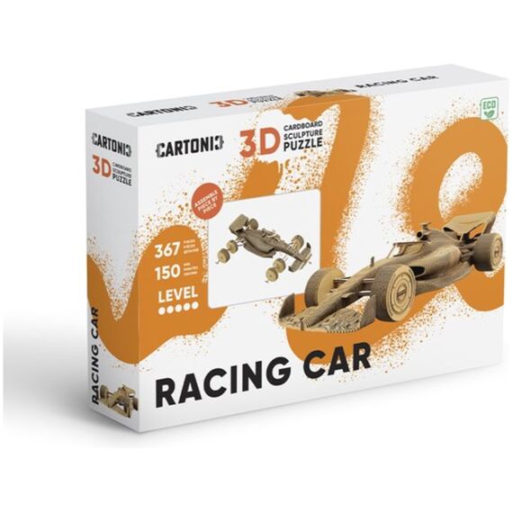 Cartonic 3d Puzzel Racewagen F1