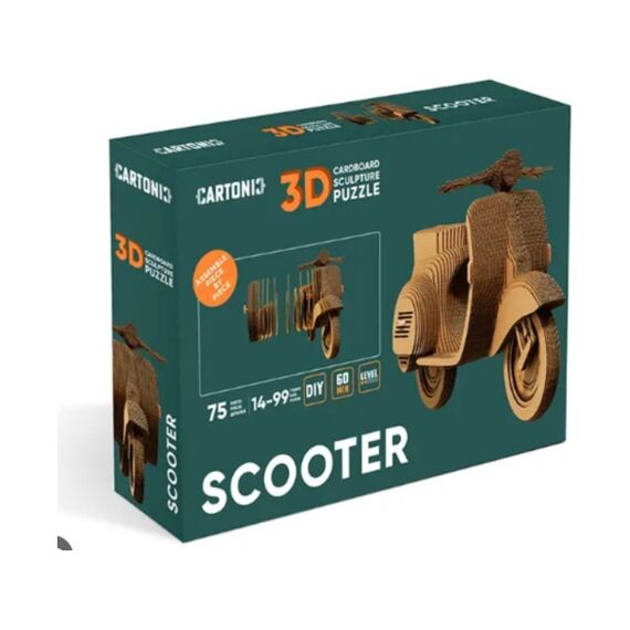 Cartonic 3d Puzzel Scooter