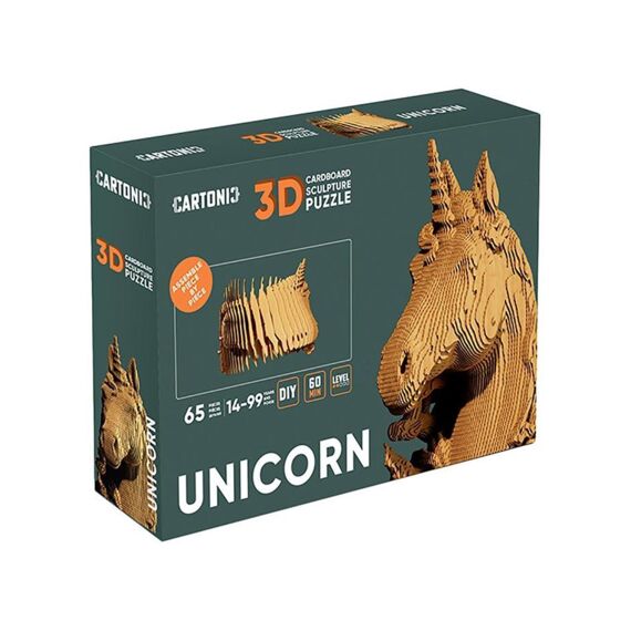 Cartonic 3d Puzzel Unicorn