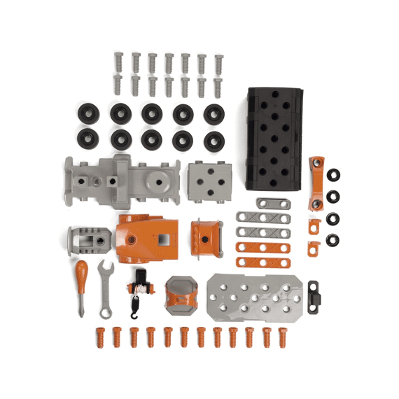 Smoby 360912 Black & Decker Bricolo Truck-kraan-gereedschapskoffer