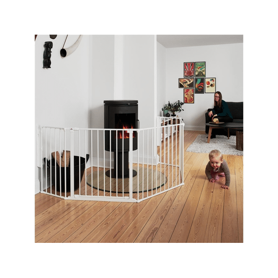 Babydan Traphek Olaf XX Wide (Flex) 90-278cm Wit