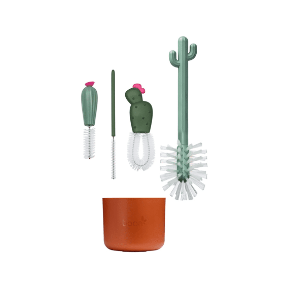 Boon Flessenborstelset Cacti Brown