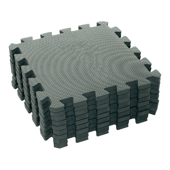 Babydan Puzzeltegels 9st Dusty Grey
