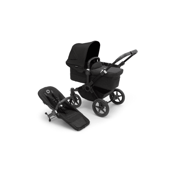 Bugaboo Donkey5 Kinderwagen Mono Complete Black - Midnight Black