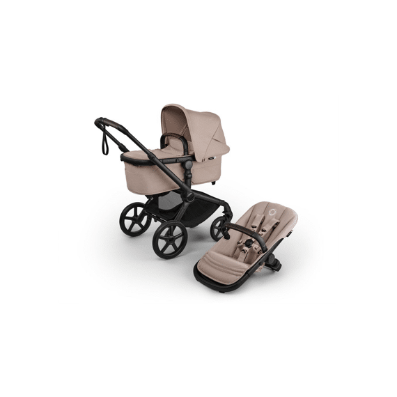 Bugaboo Fox5 Kinderwagen Complete Renew Black Desert Taupe Melange - Desert Taupe Melange
