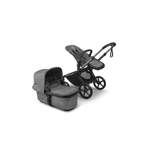 Bugaboo Fox5 Kinderwagen Complete Renew Black Moon Grey - Moon Grey