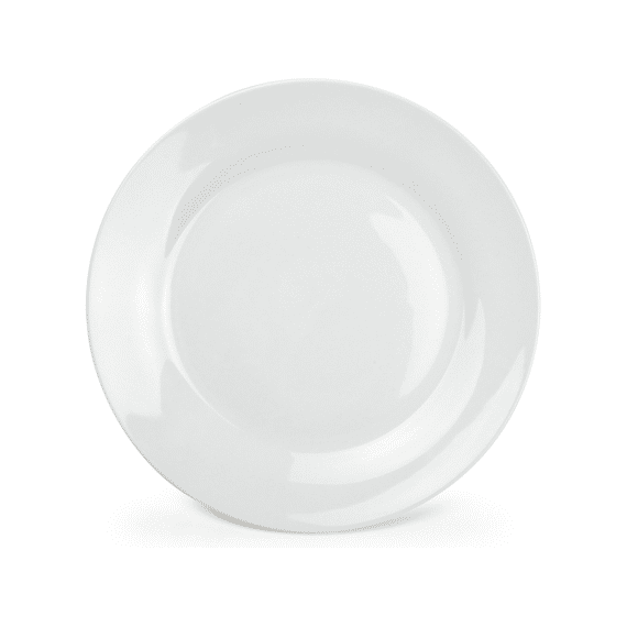 Bonbistro Basic Plat Bord 27cm Wit