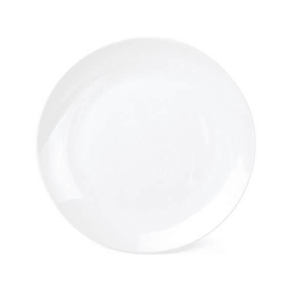 Bonbistro Basic Plat Bord Coupe 20,5cm Wit