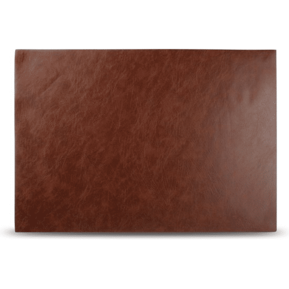 Bonbistro Placemat Leather Look 43x30cm Donkerbruin
