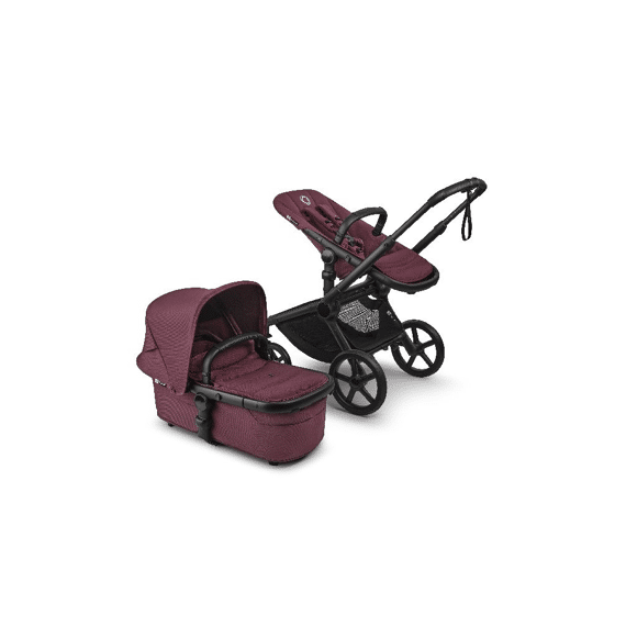 Bugaboo Fox5 Kinderwagen Complete Renew Black Dark Cherry - Dark Cherry