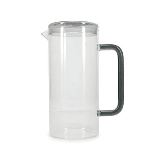 Ona Cruse Karaf Met Deksel Glas 120cl Grijs