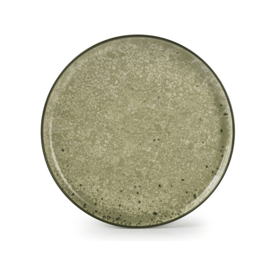 Ona Gravel Groen Plat Bord 27cm