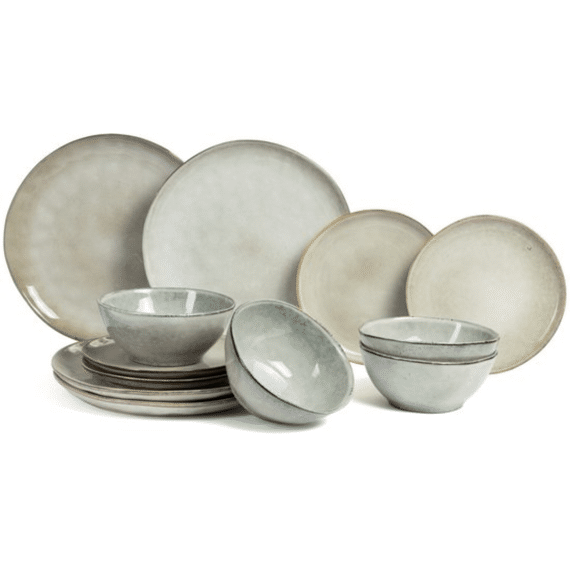 Salt And Pepper Artisan Servies 12-delig Groen
