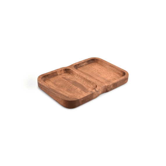 Salt And Pepper Chop Serveerschaal Hout 2-vaks