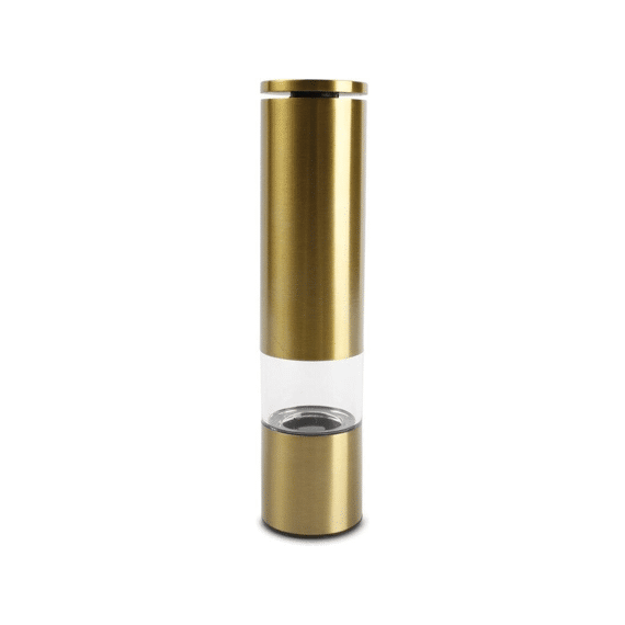 Salt And Pepper Peper/zoutmolen Spice Rvs Goud 5x5x21,5cm