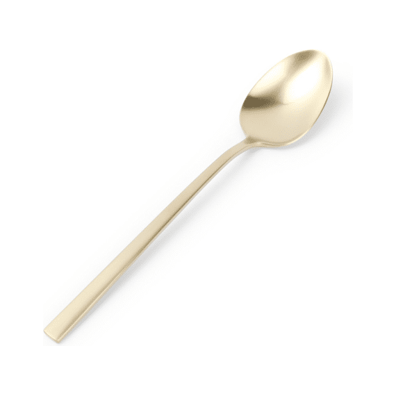 Salt And Pepper Terno Dessertlepel 6stuks Mat Goud