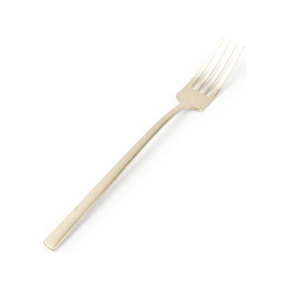 Salt And Pepper Terno Dessertvork 6stuks Mat Goud
