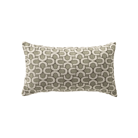 Dutch Decor Sierkussen Elyn 30x50 Cm Moss Gray