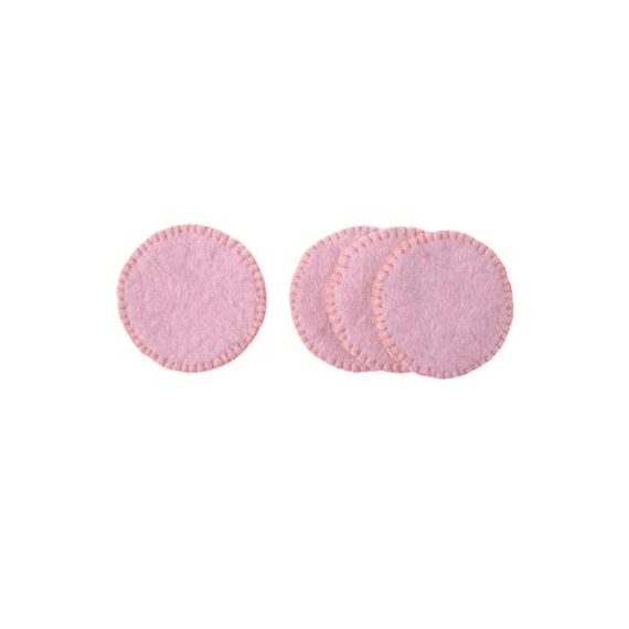 Aveva Glasonderzetter 4stuks Roze