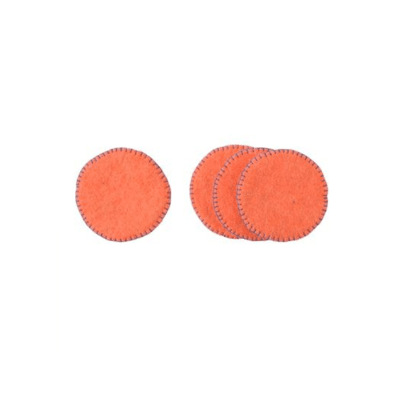 Aveva Glasonderzetter 4stuks Oranje