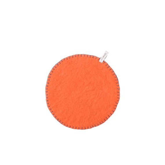 Aveva Pannenlap Rond Oranje