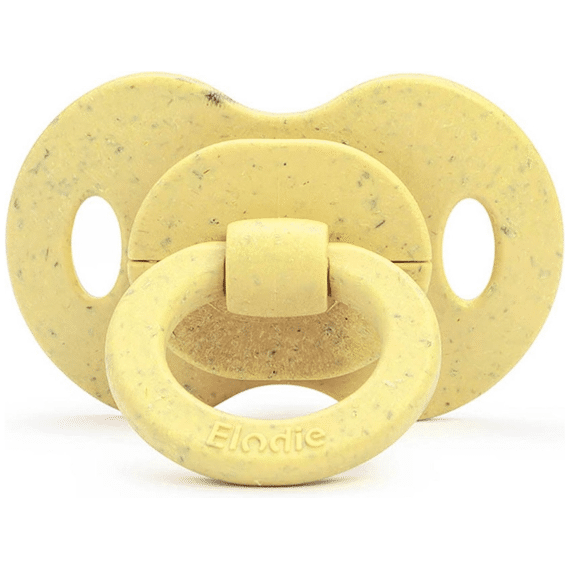 Elodie Fopspeen Bamboe Rubber 3m+ Sunny Day Yellow