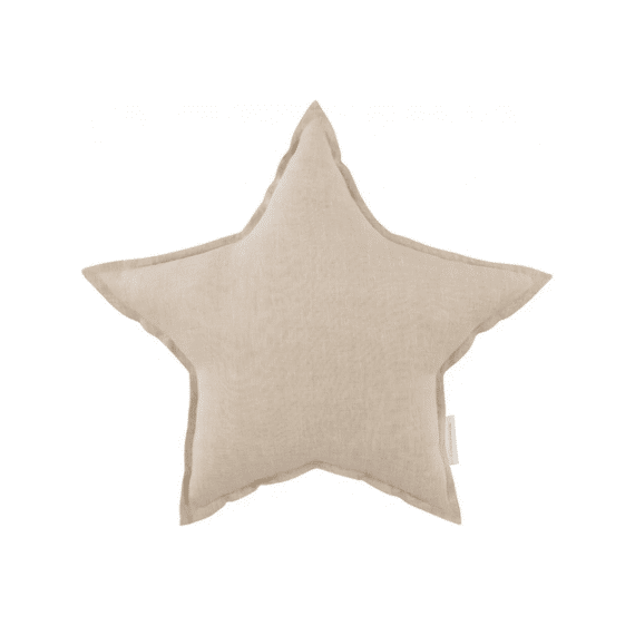 Babyshower Kussen Ster Latte Powder