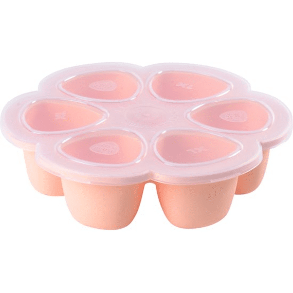 Beaba Multiportions Siliconen 6 X 150ml Oudroze