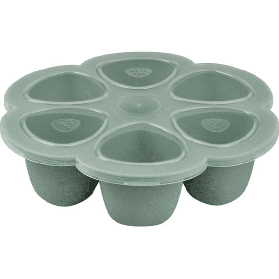 Beaba Multiportions Siliconen 6 X 90ml Green
