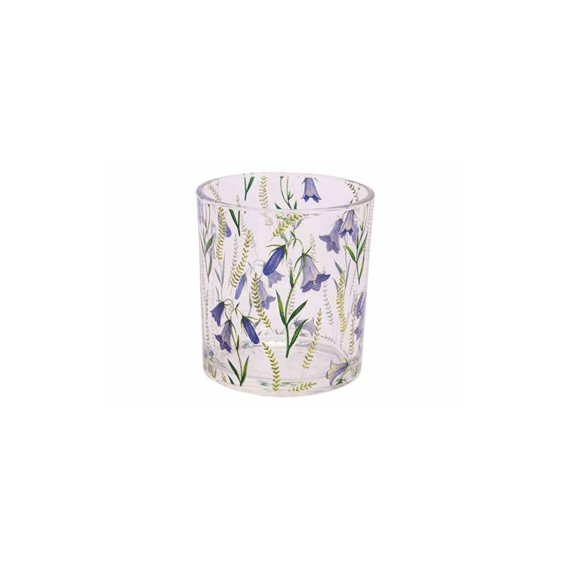 Cosy @ Home Theelichthouder Flowers Purple 7x8cm