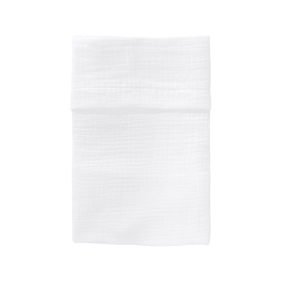 Cottonbaby Laken Bed 120x150 Soft Tetra Wit Uni