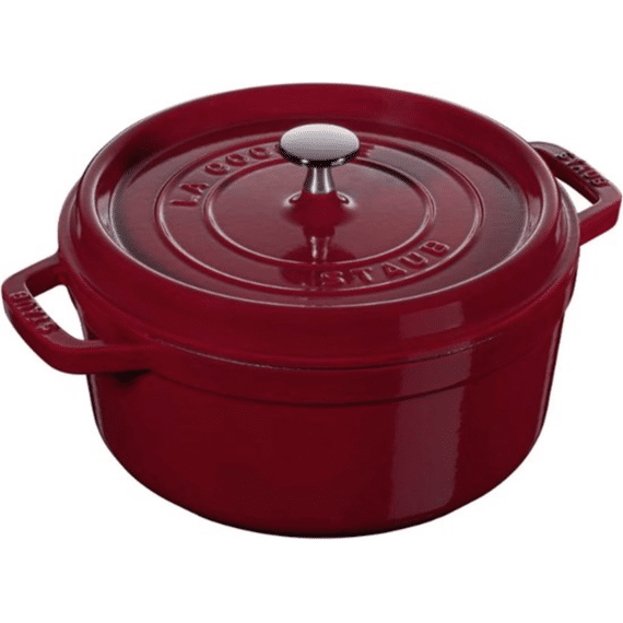 Staub Cocotte Rond 5,2L 26cm Bordeauxrood