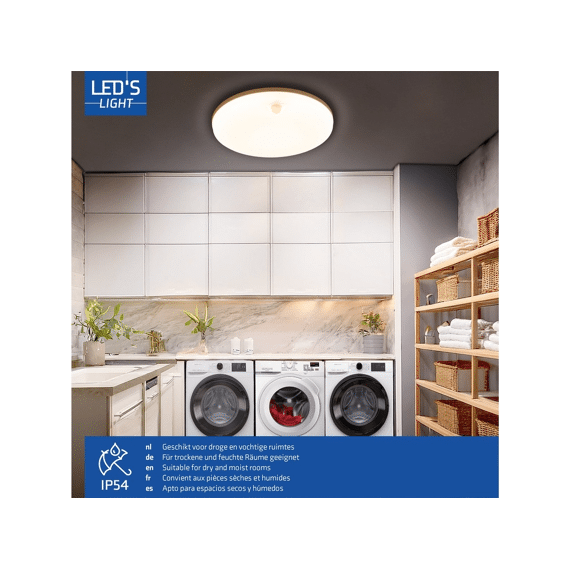 Plafondarmatuur - 8W 1440Lm 3000K/4000K/6000K - 250Mm 4W/6W/8W