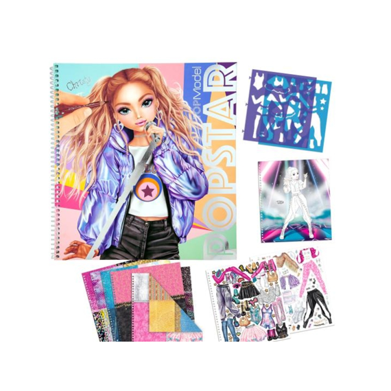 Topmodel Kleurboek Popstar