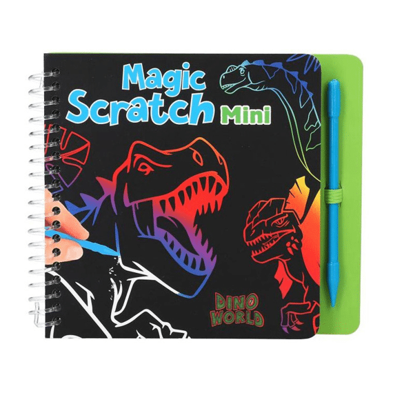 Dino World Mini Magic Scratch Boek