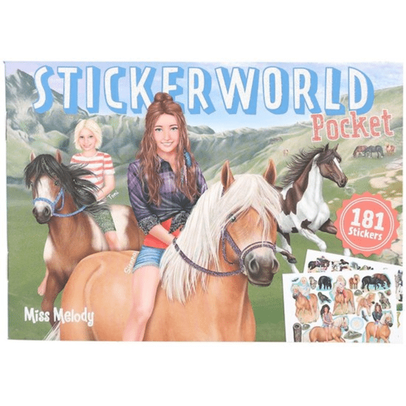 Miss Melody Pocket Stickerworld