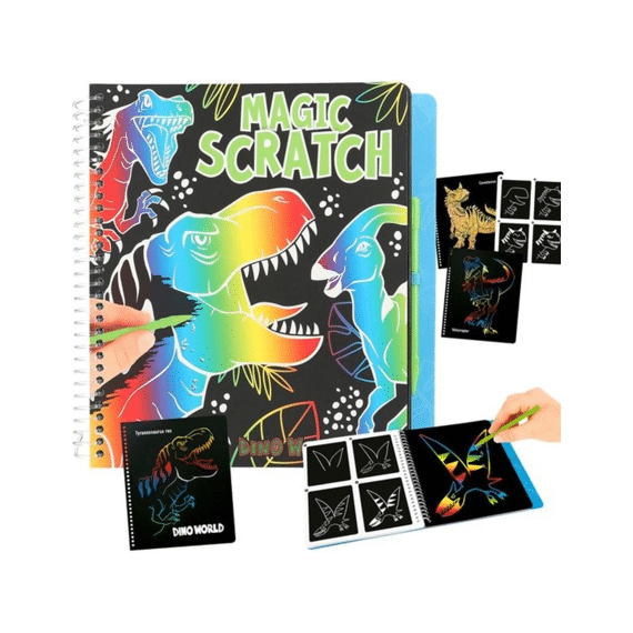 Dino World Magic Scratch Boek Assortiment