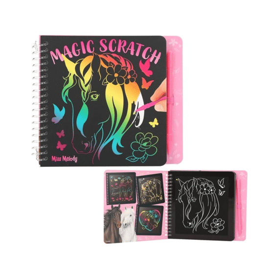 Miss Melody Mini Magic Scratch Boek Assortiment