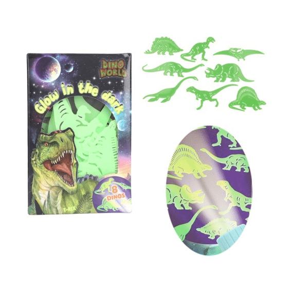 Dino World Glow in the Dark Stickers