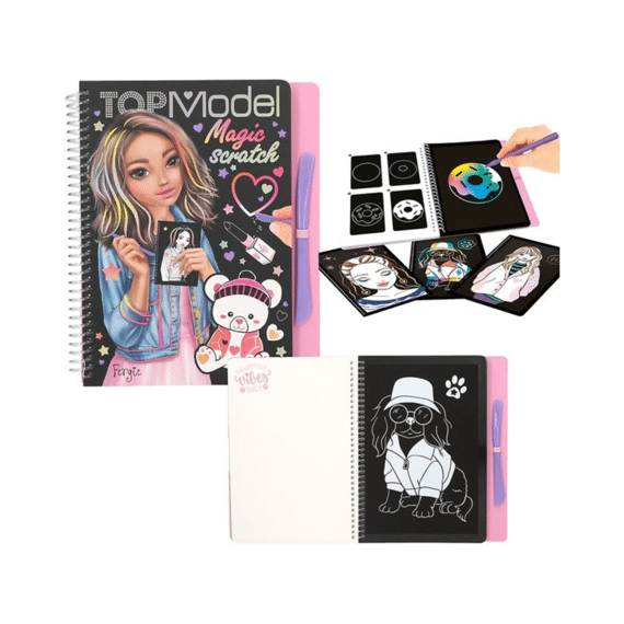 Topmodel Magic Scratch Boek
