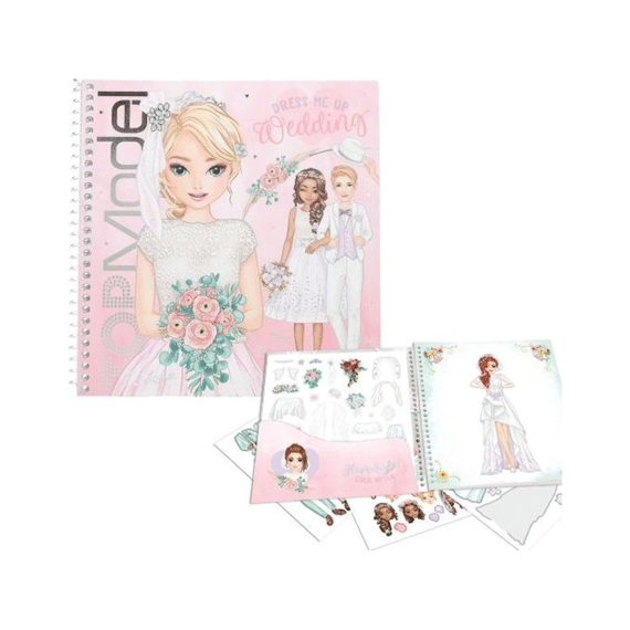 Topmodel Dress Me Up Kleurboek Wedding